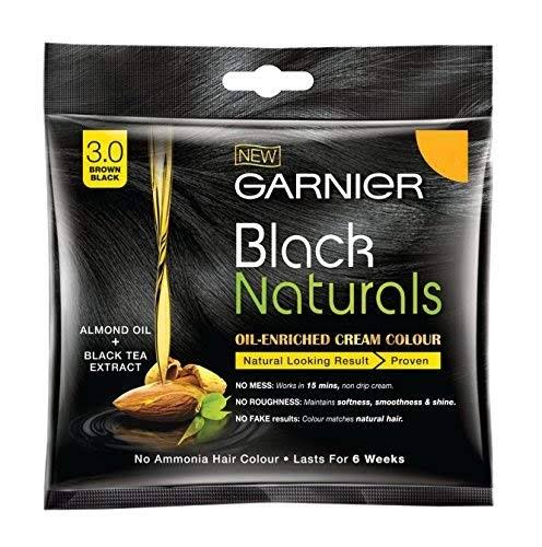 Garnier black natural hair cream image