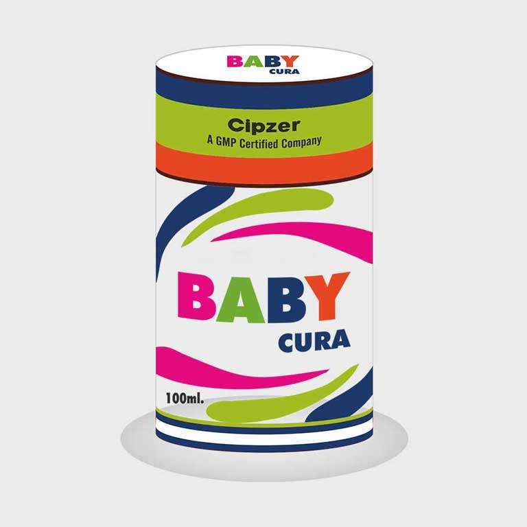 Cipzer Baby Cura Syrup|Ayurvedic immunity boosters for newborns(Pack of 1)-100 ml image