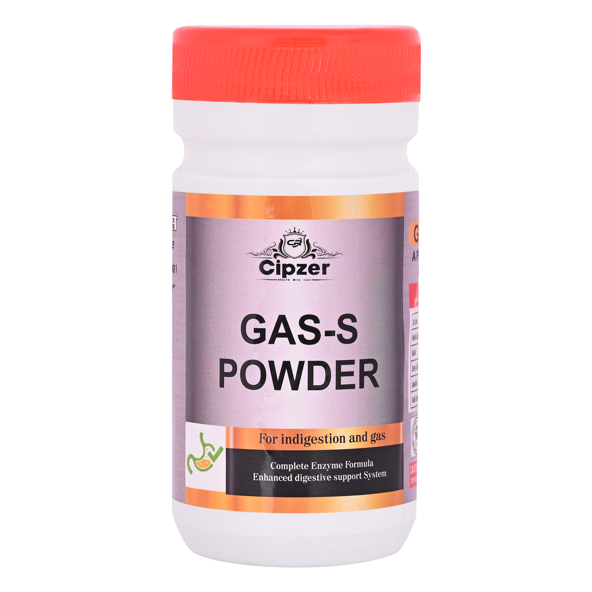 Cipzer Gas –S Powder | Improves digestion system and boost appetites(Pack of 1)-50gm image