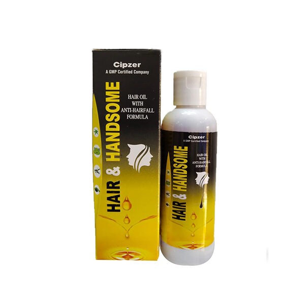 Cipzer Hair & Handsome Oil|Beneficial for hair growth(Pack of 1)-100 ml image