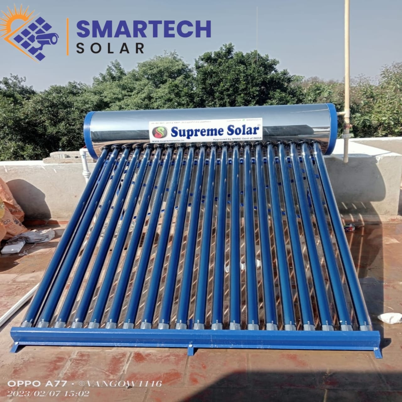 200LPD SOPREME SOLAR WATER HEATER image