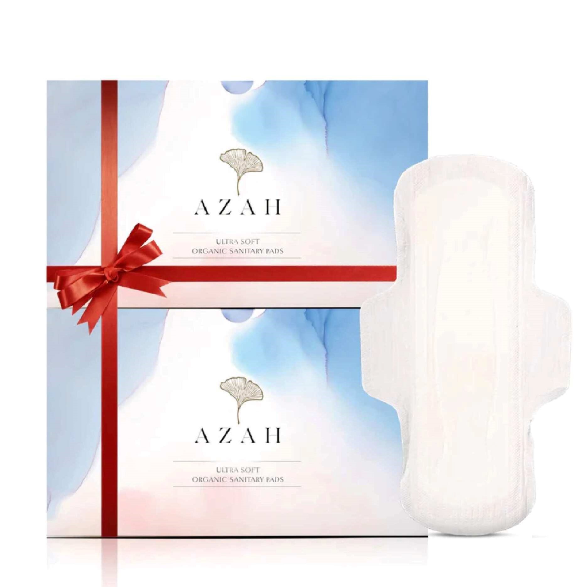 Azah Rash-Free Sanitary Pads for women, Organic Cotton Pads