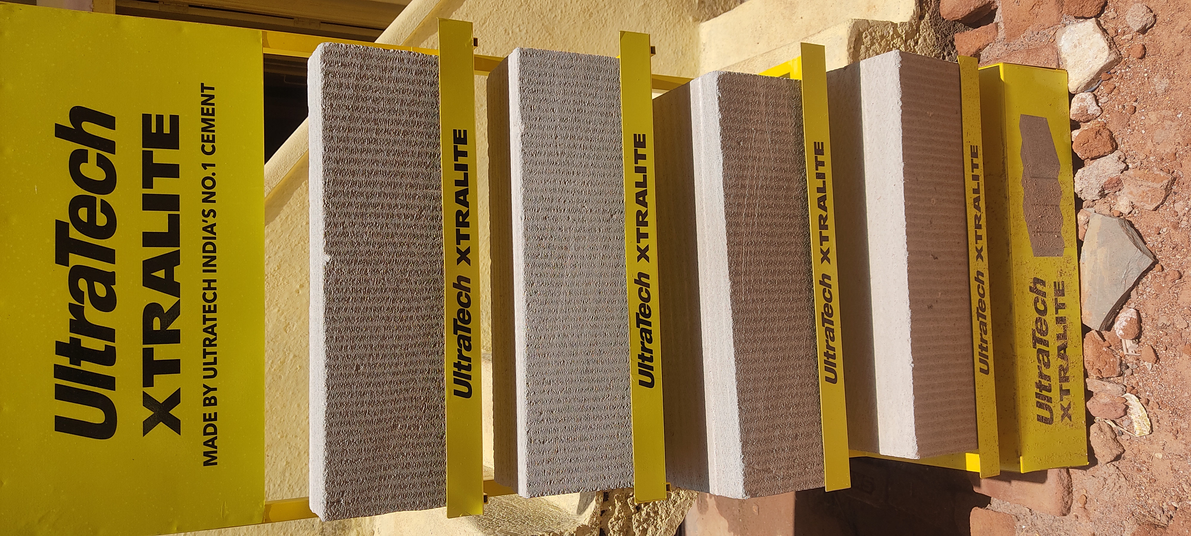 ultratech aac blocks xtralite bricks 4 inches 5 inches 6 inches 8 inches 9 inches sizes price contact number 7093056538 image