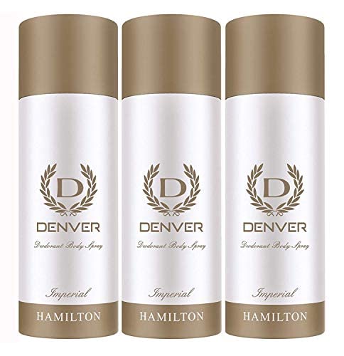 Denver Imperial Nano Body Spray - Pack of 3 Each 50 ml, FREE Gift image