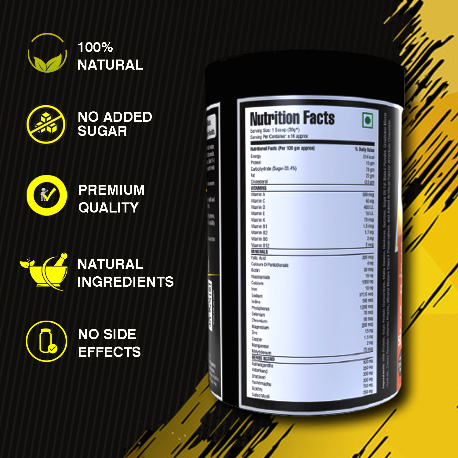 Nutritional Health Gainer Protein Powder  image