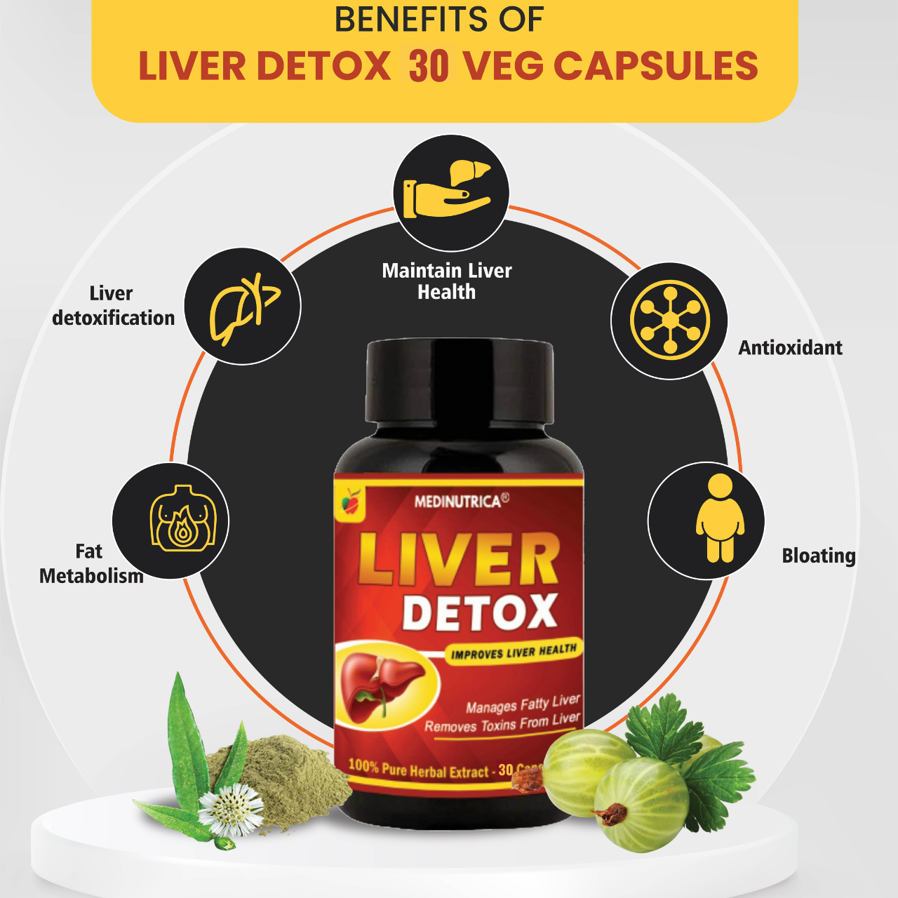 Liver Detox 30 Veg Capsules image