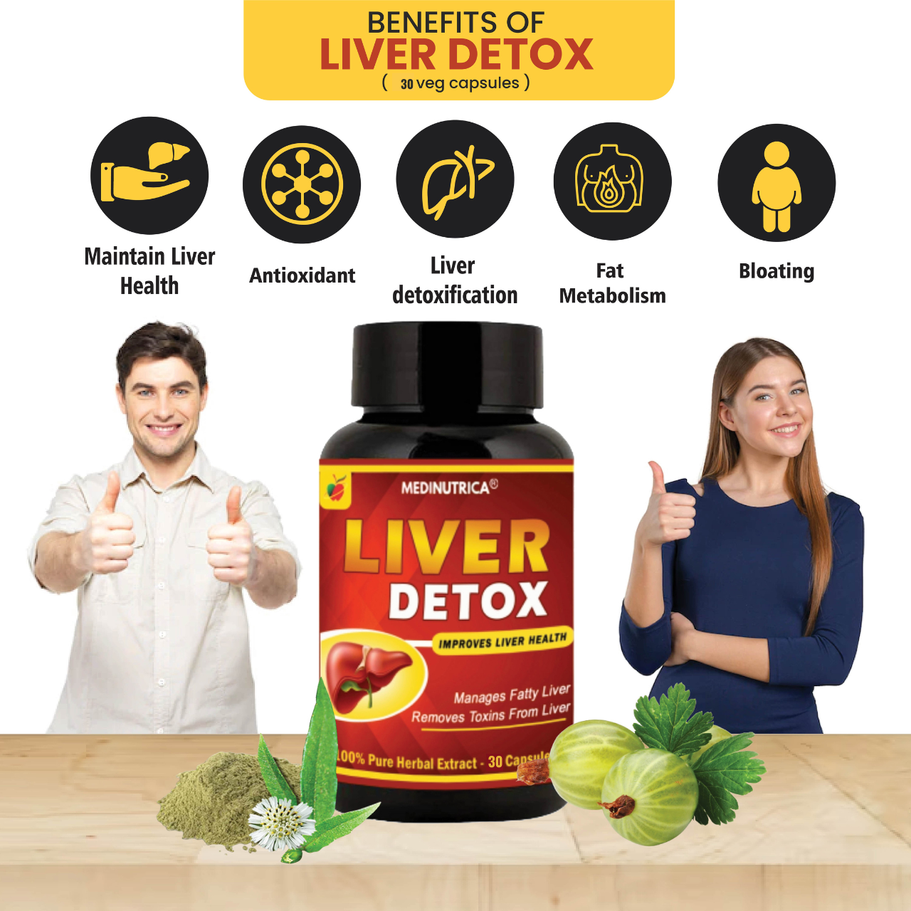 Liver Detox 30 Veg Capsules image