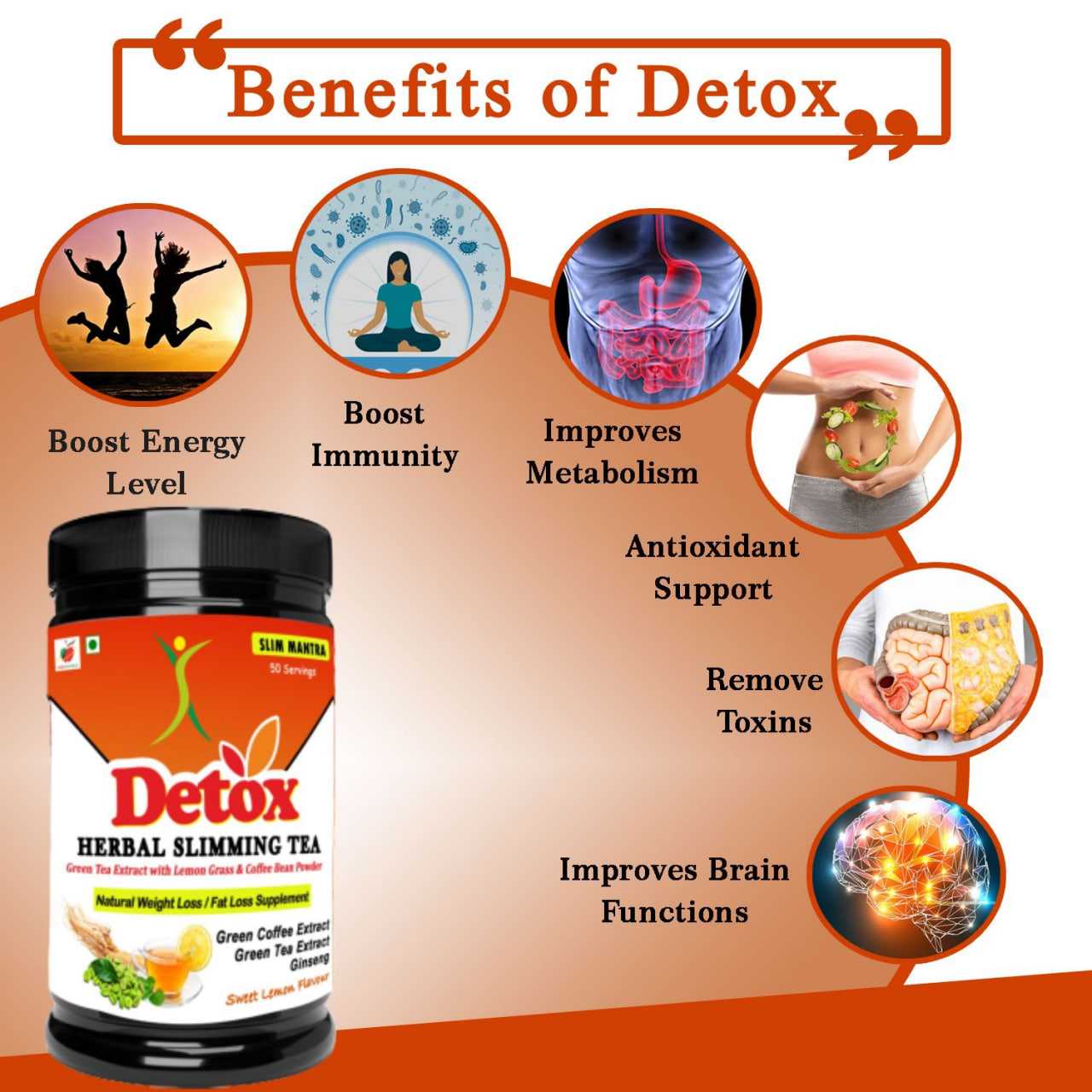 Detox Herbal Slimming Tea image