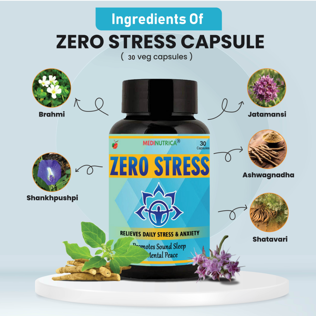 Zero Stress 30 Capsules & Tablets image