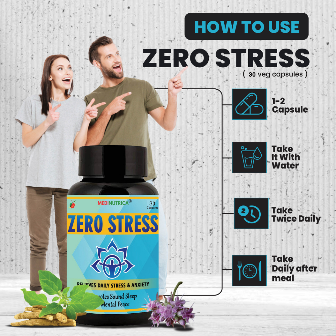 Zero Stress 30 Capsules & Tablets image