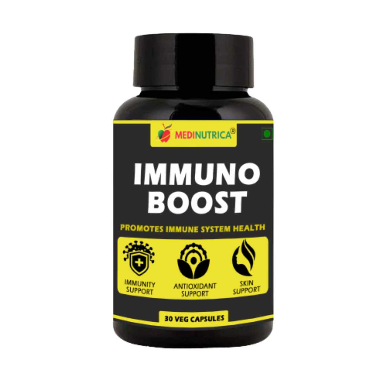 Immuno Boost 30 Veg Immunity System Boosting Capsules  image