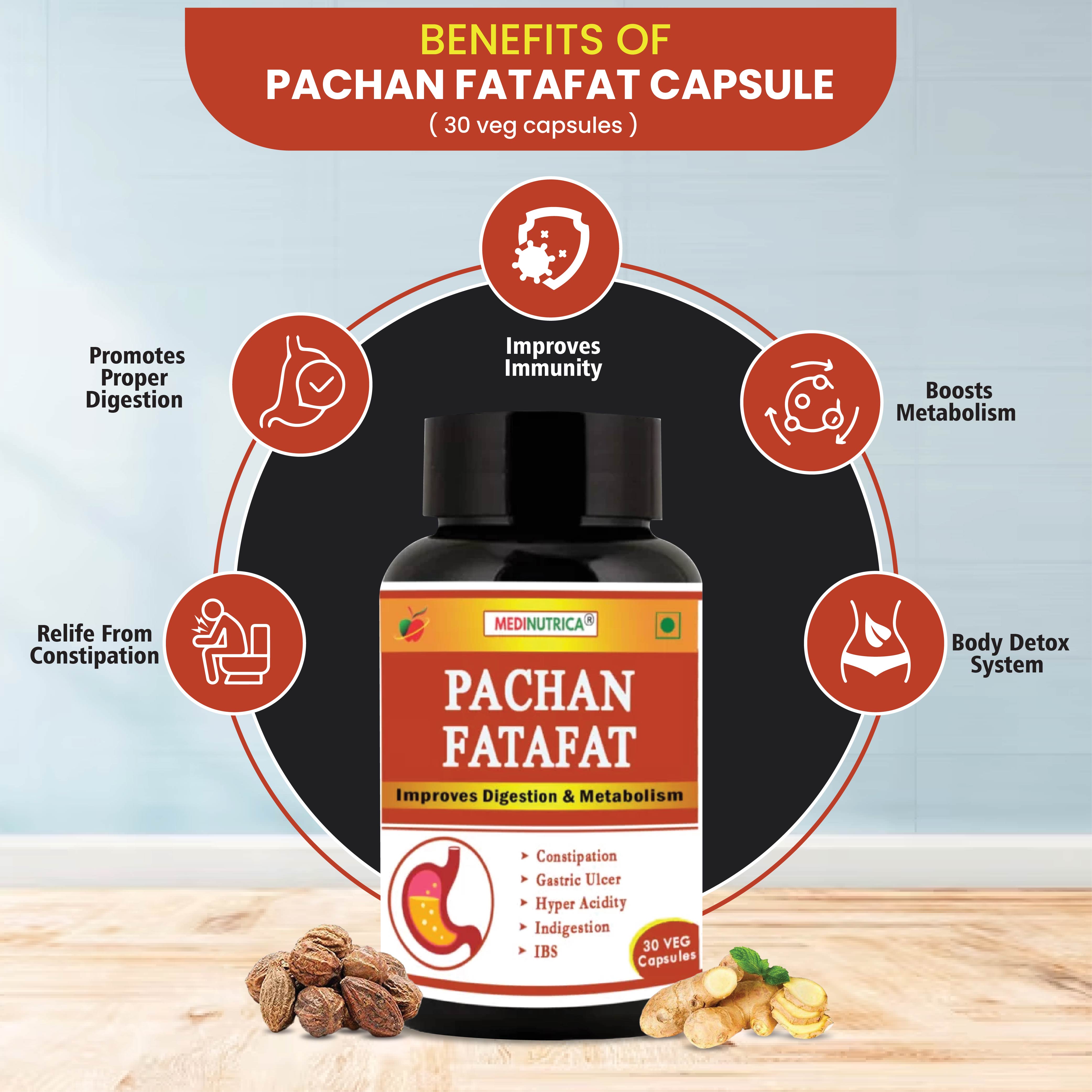 Pachan Fatafat 30 Capsules Solution Digestion Problem image