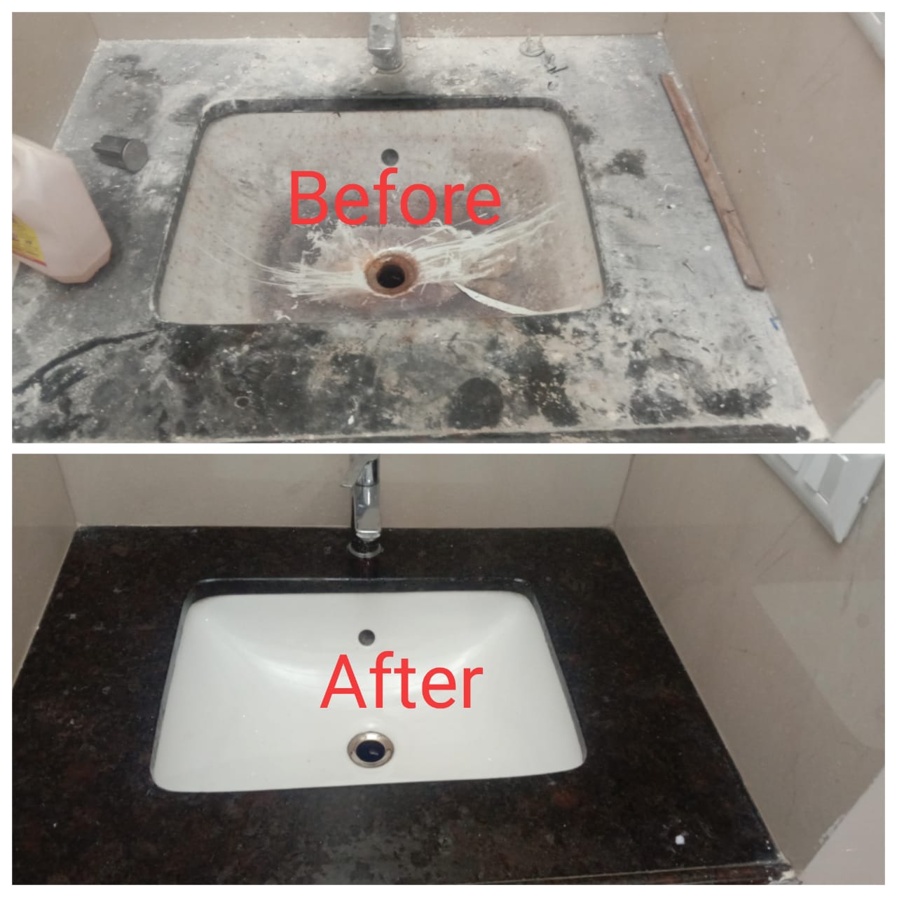 Washroom cleaning service image