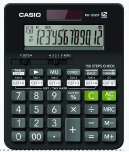 MJ-12GST Casio Calculator image