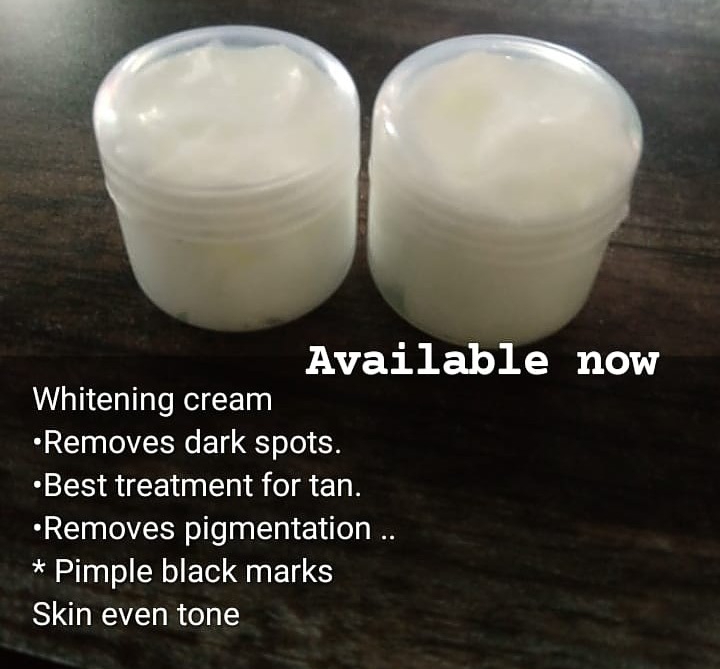 Skin whitening cream image