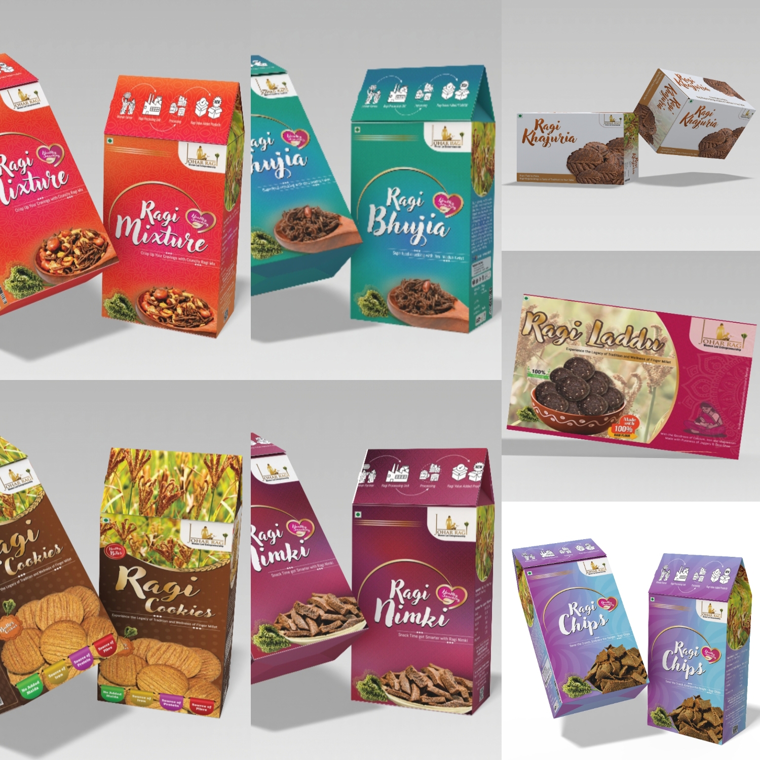 Johar Ragi Snacks Combo Pack image