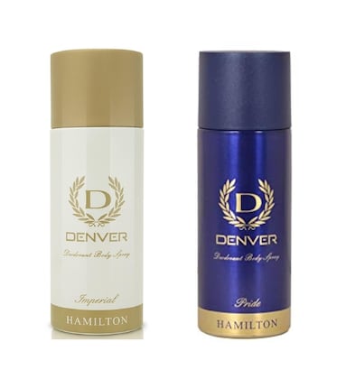 Denver Imperial & Pride deodorant 165 ml each, Pack of 2 image