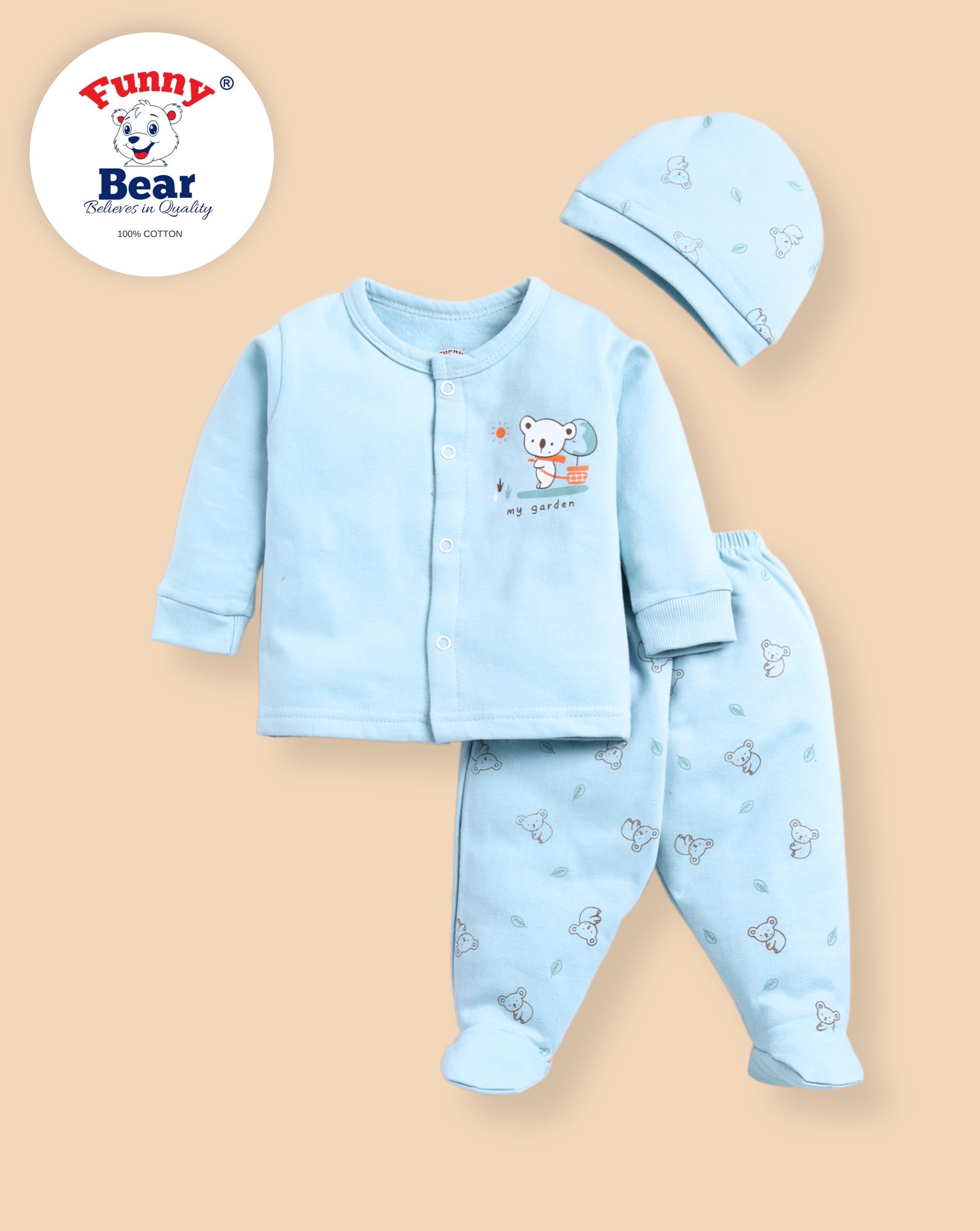 Funny Bear - Baby Clothes, Kids Clothes, Kids Wear Manufacturer in India image