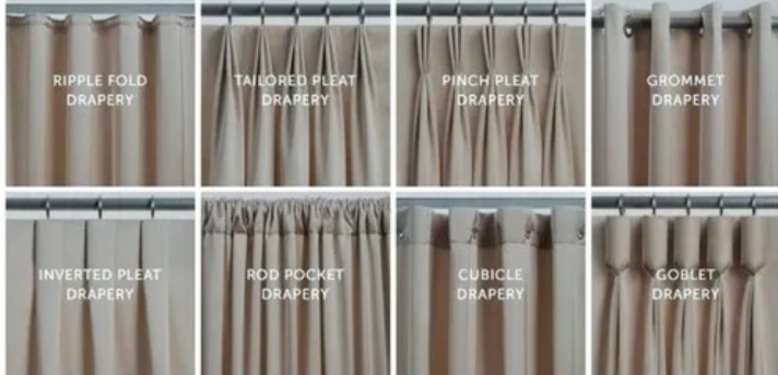 1 pc Solid Plain Curtain or Parda Stitching  image