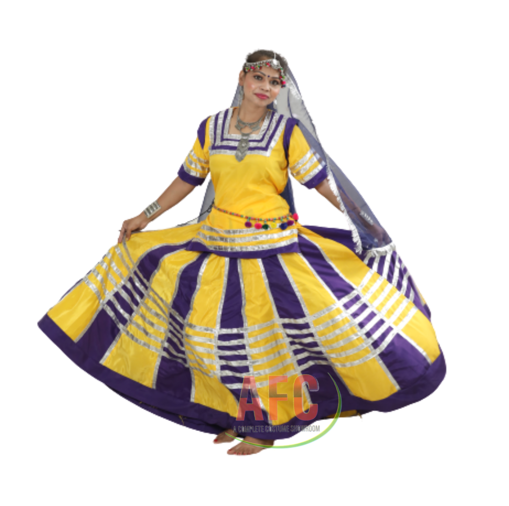 Rajasthani Lehnga Fancy Dress Costume image