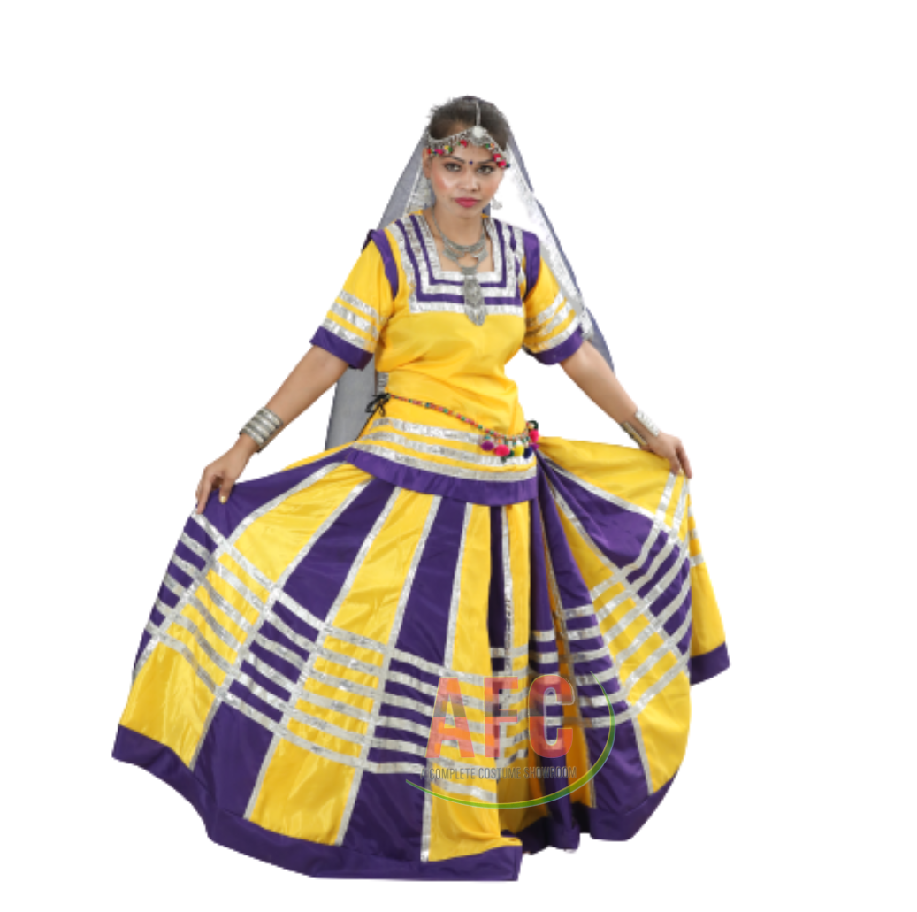 Rajasthani Lehnga Fancy Dress Costume image