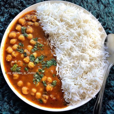 Chole With Rice image