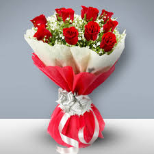 Red rose bouquet  image