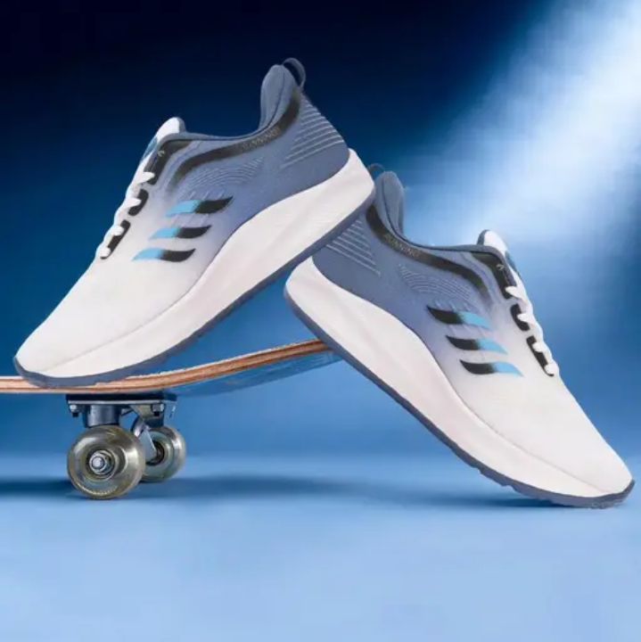 Wht  Navy sports shoes image