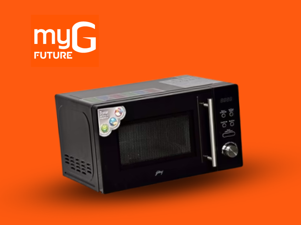 Godrej Grill Microwave Oven | 20 L | Black | GMX 20GA9 PLM image