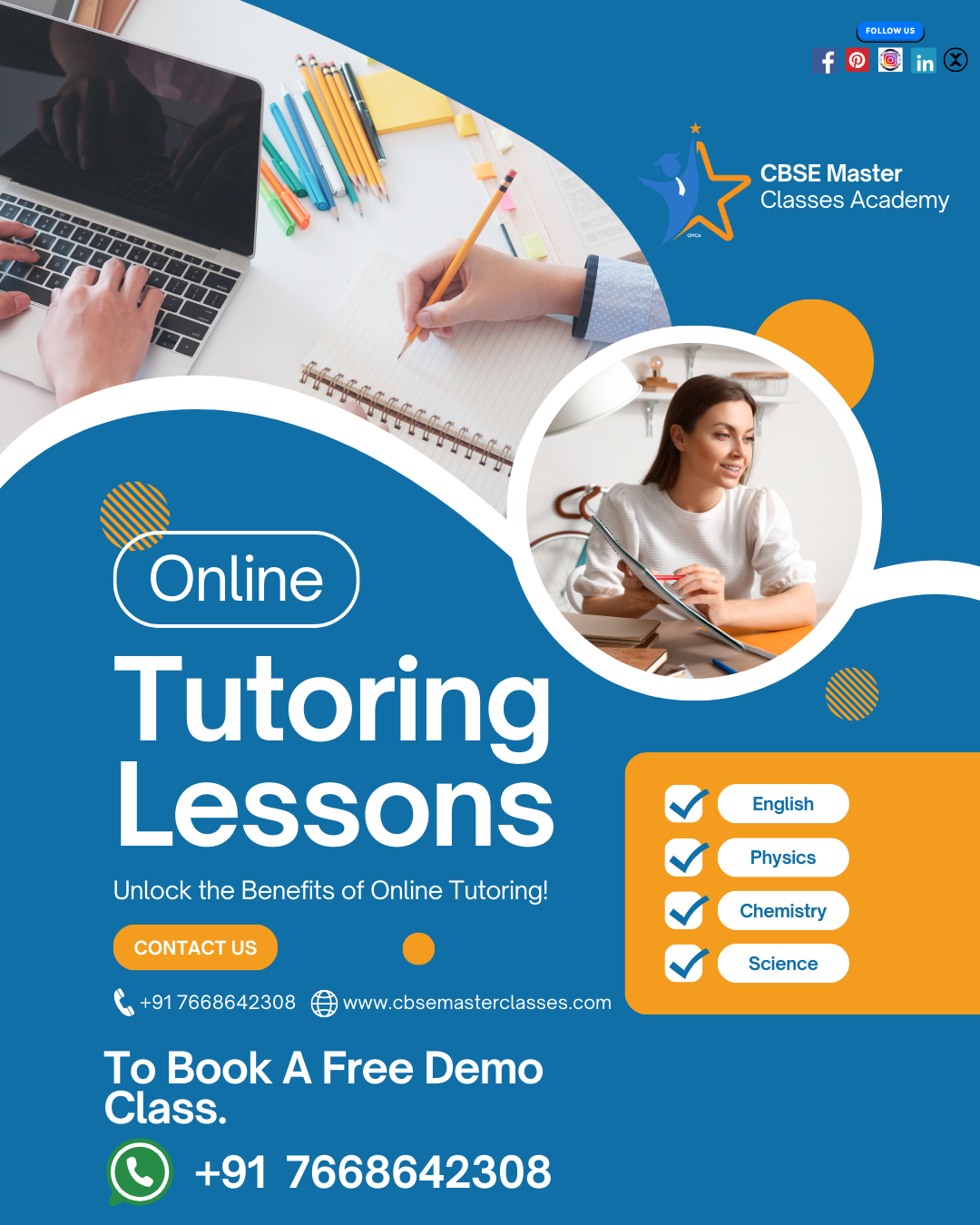 CBSE & ICSE Online Tutoring image