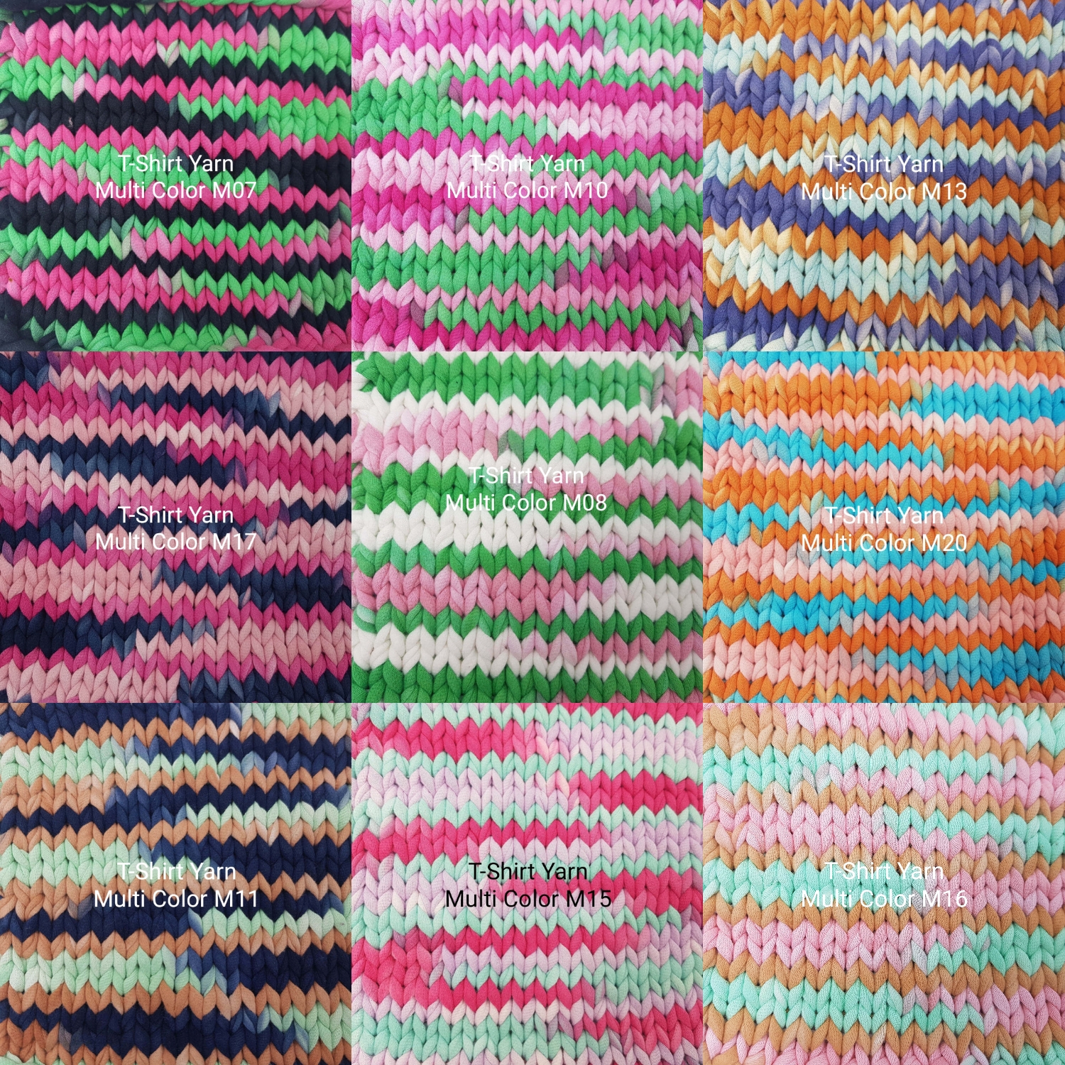 Crochet Double T-Shirt Yarn Dumpling Clutch Bag image