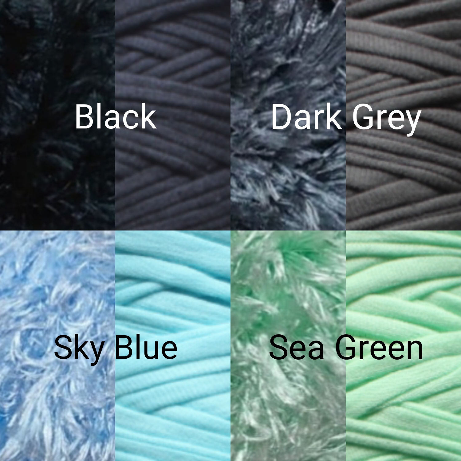 Crochet Wonder Fur Dumpling Clutch Bag  image