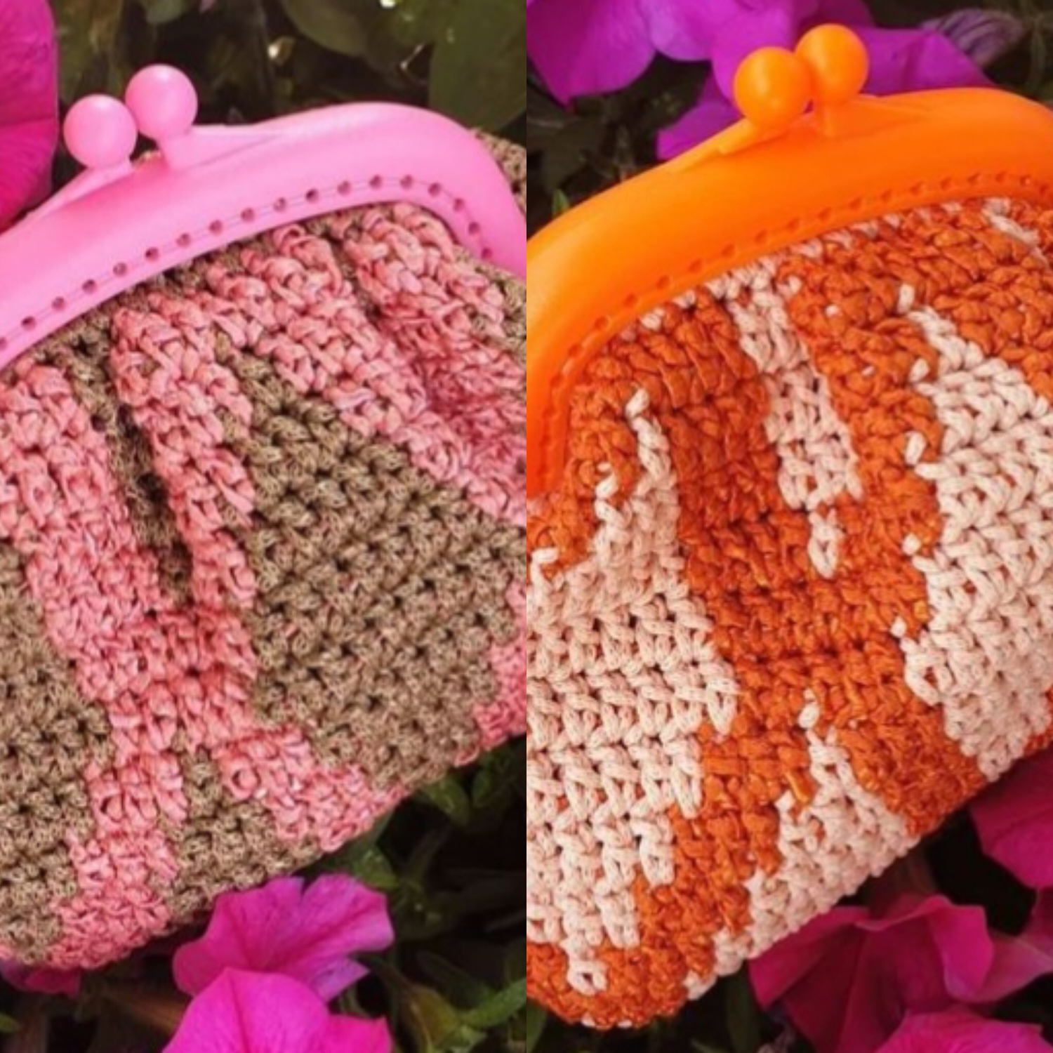 Crochet Mini Coin Clutch Purse image