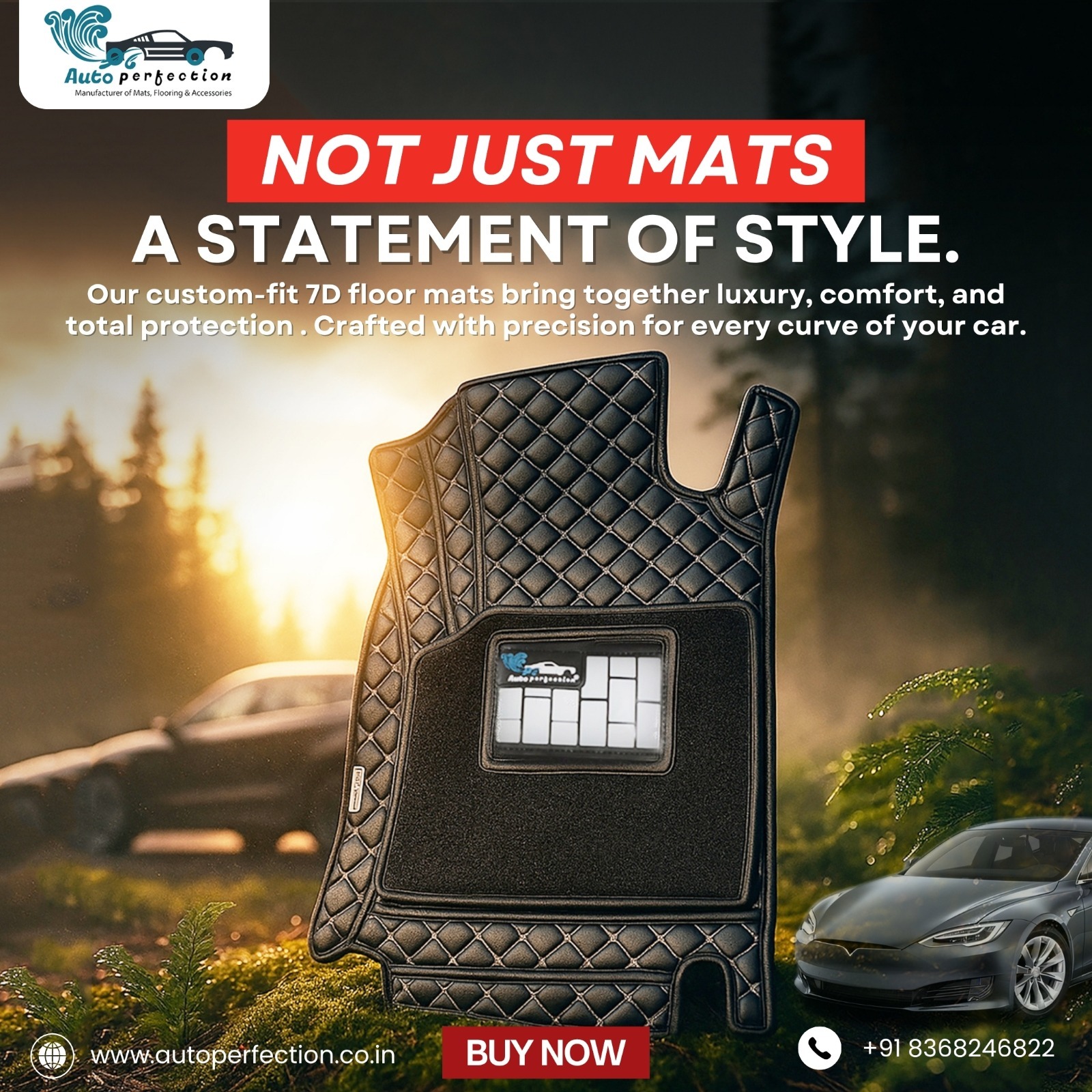 9D Car Floor Mats image