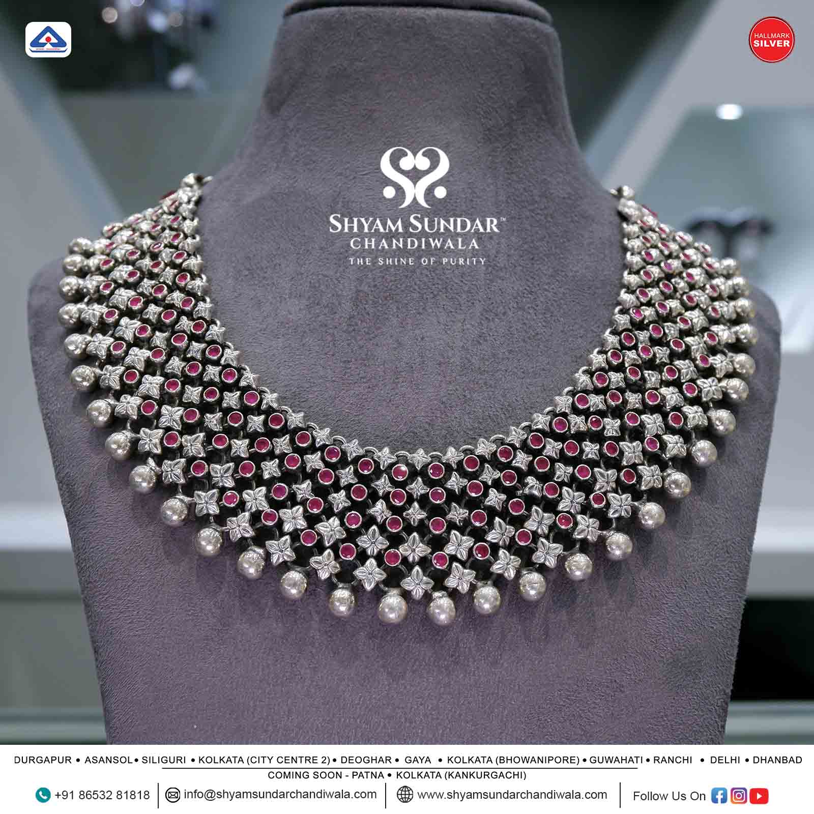 Silver Necklace image