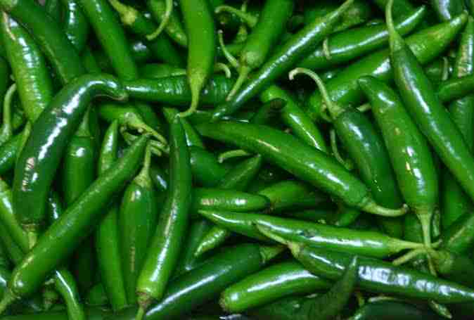 Hara mirch ( हरा मिर्च ) 250 Gm. image