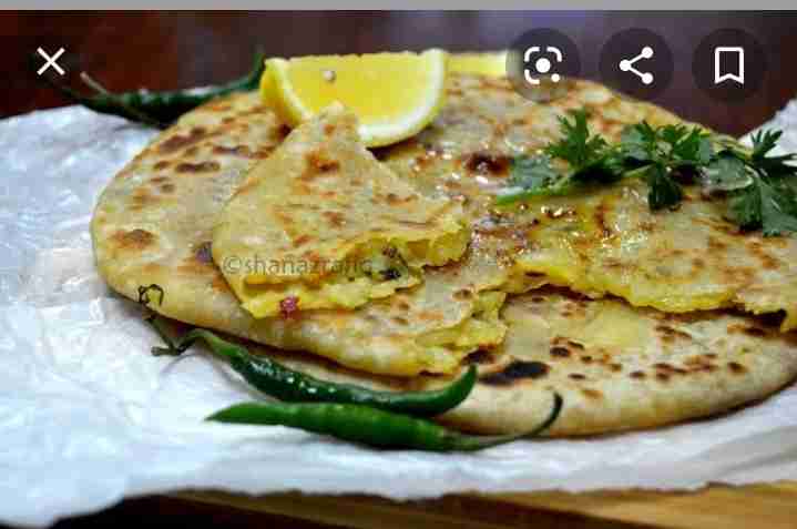 Aloo paratha image