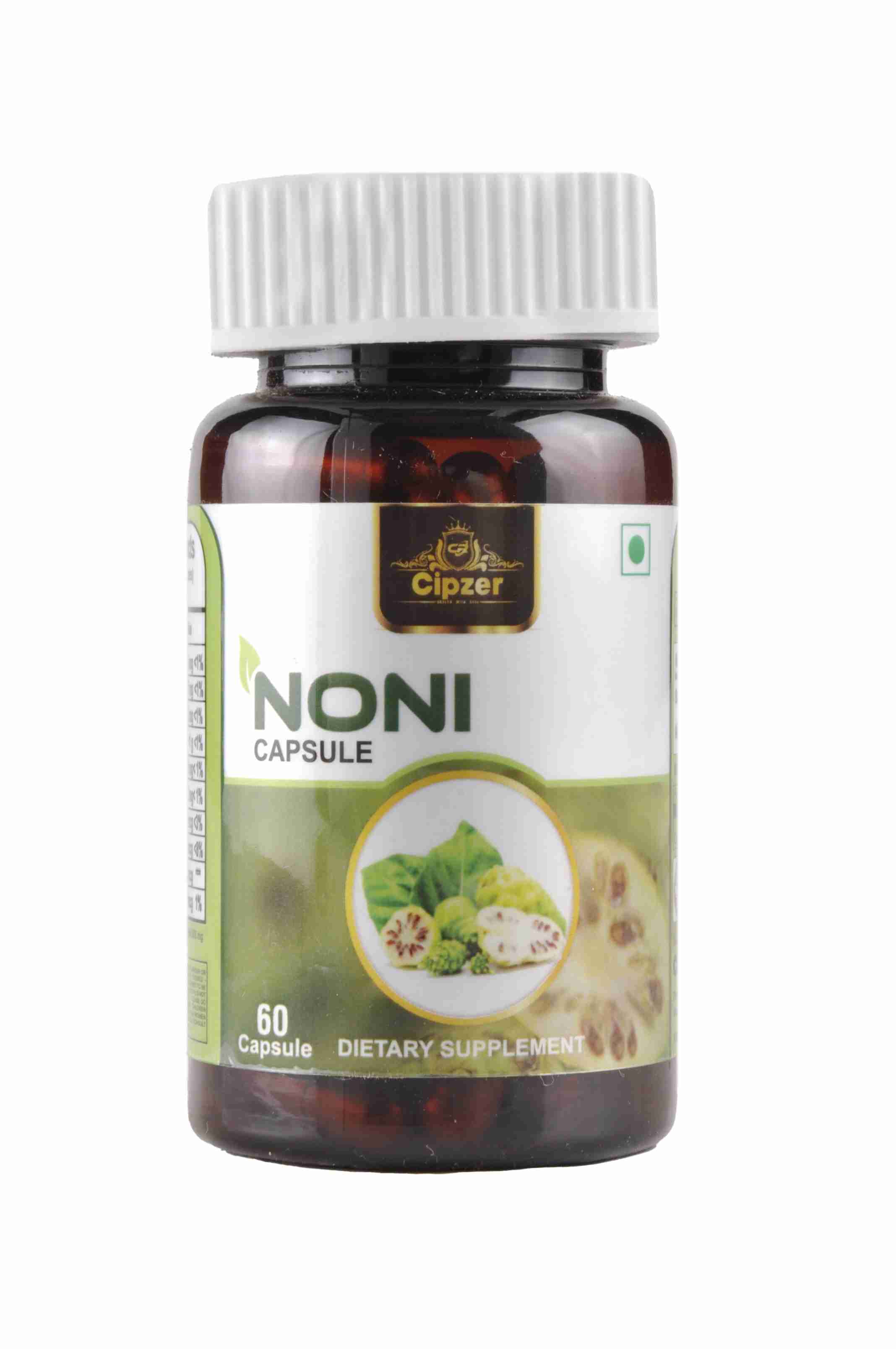 Cipzer Noni Capsule|Prevents Arthiritis|Improves skin quality(Pack of 1)-60 capsules