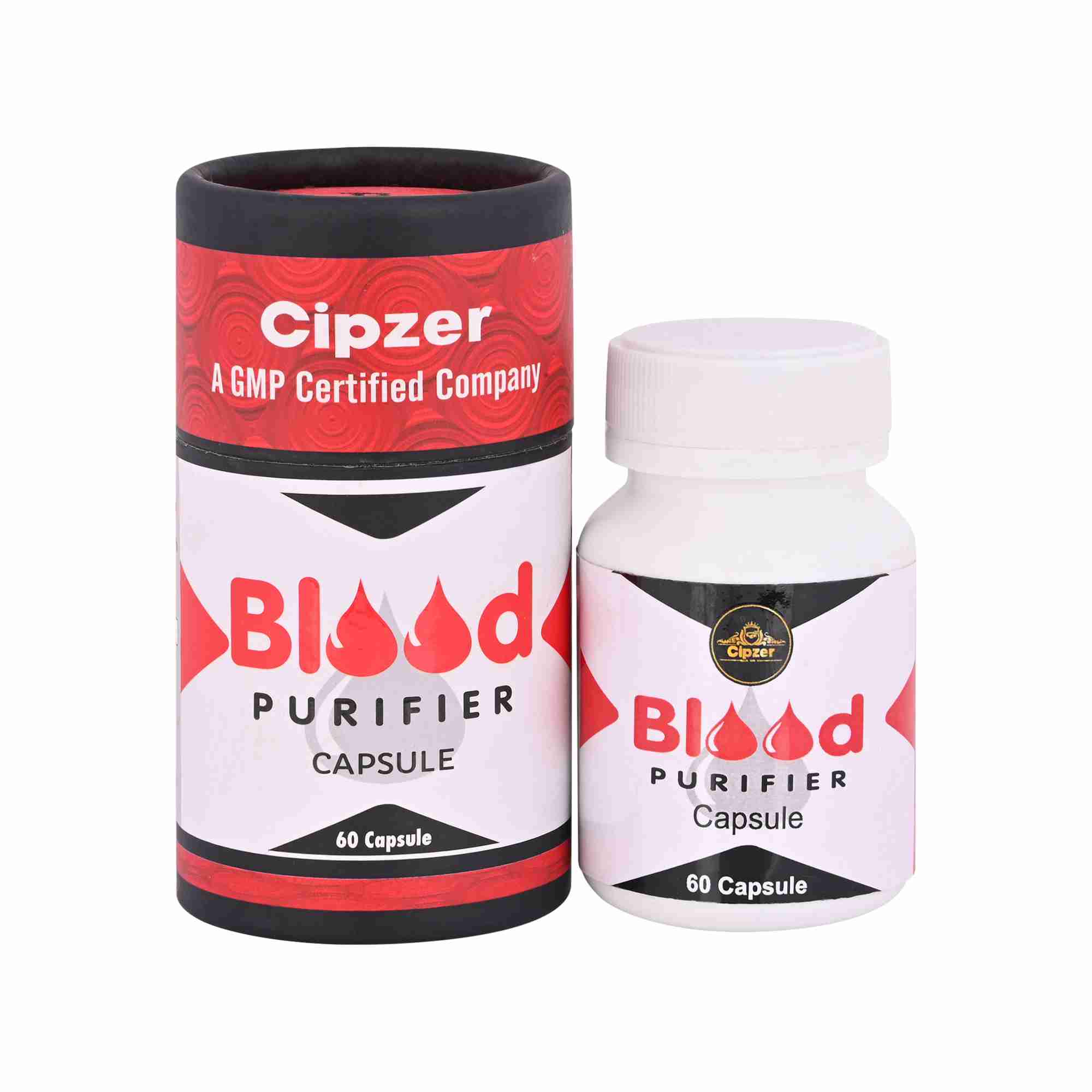 Cipzer Blood Purifier Capsules|Beneficial in blood purification(Pack of 1) -60 capsules