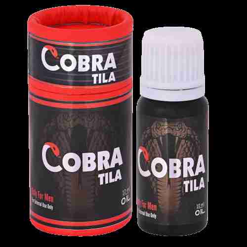 Cipzer Cobra Tila|Increases the blood circulation towards the panis veins(Pack of 1)-10 ml