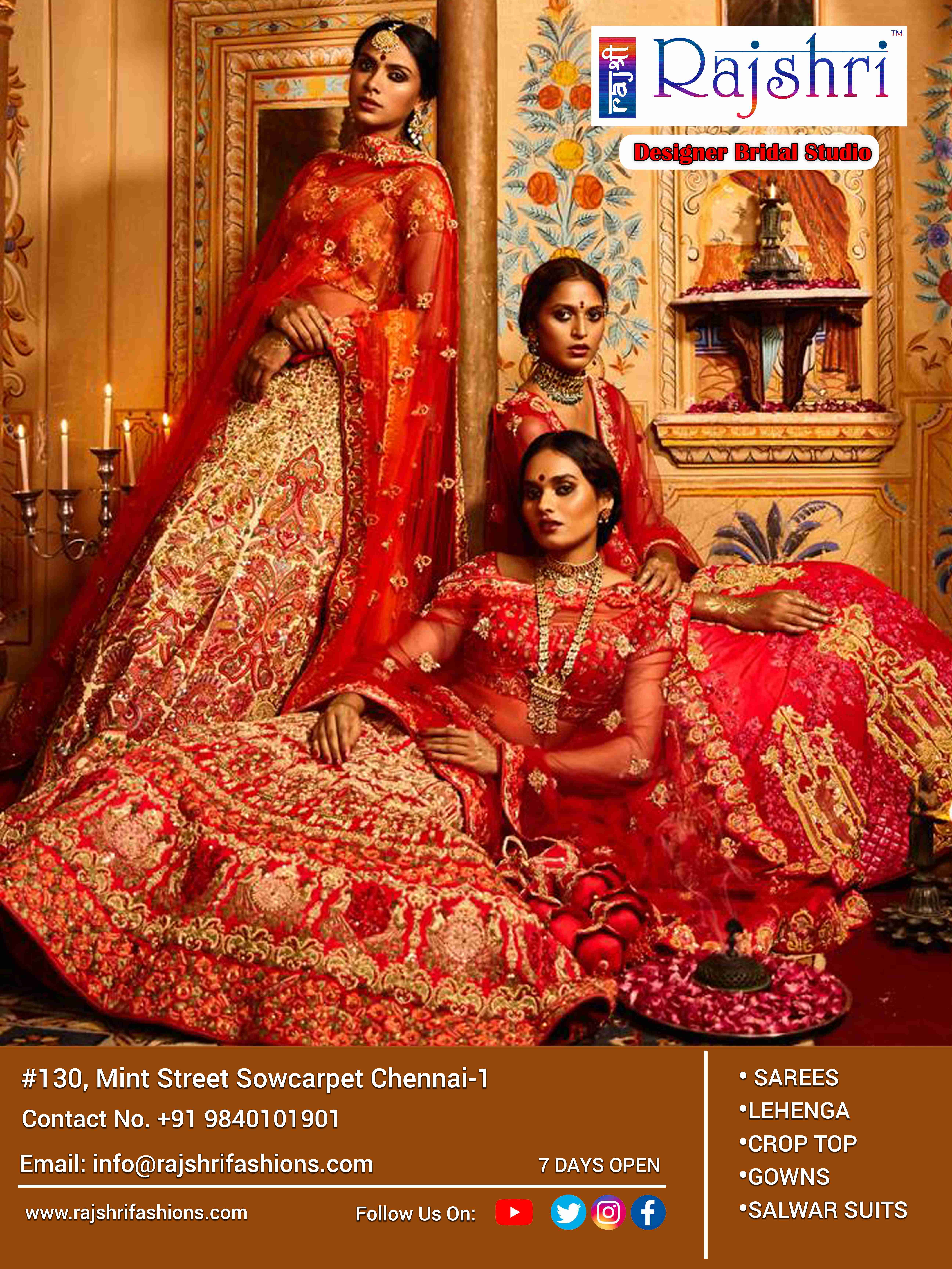 Lehenga hot sale in sowcarpet