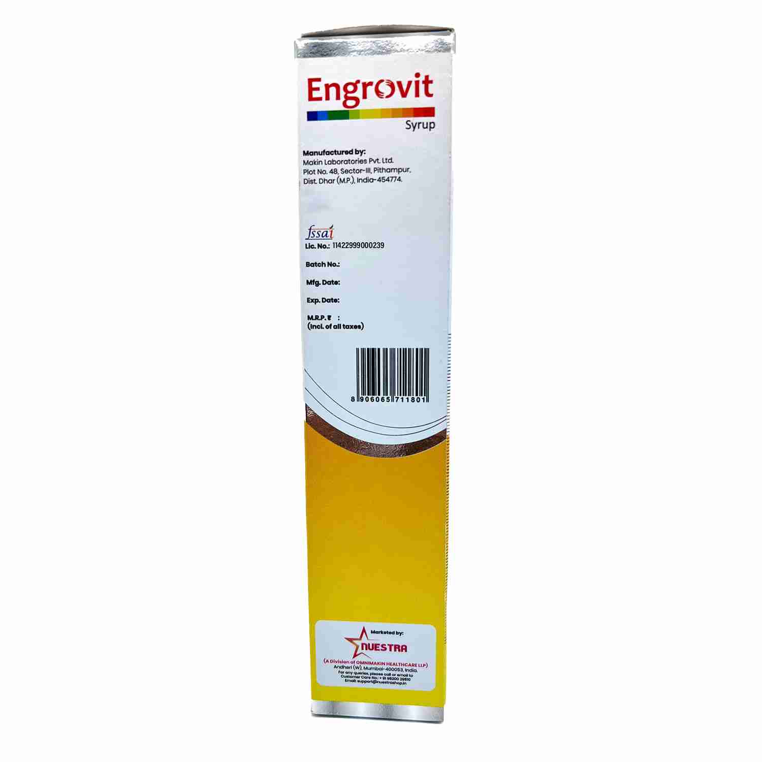 Nuestra Engrovit height growth syrup for child image