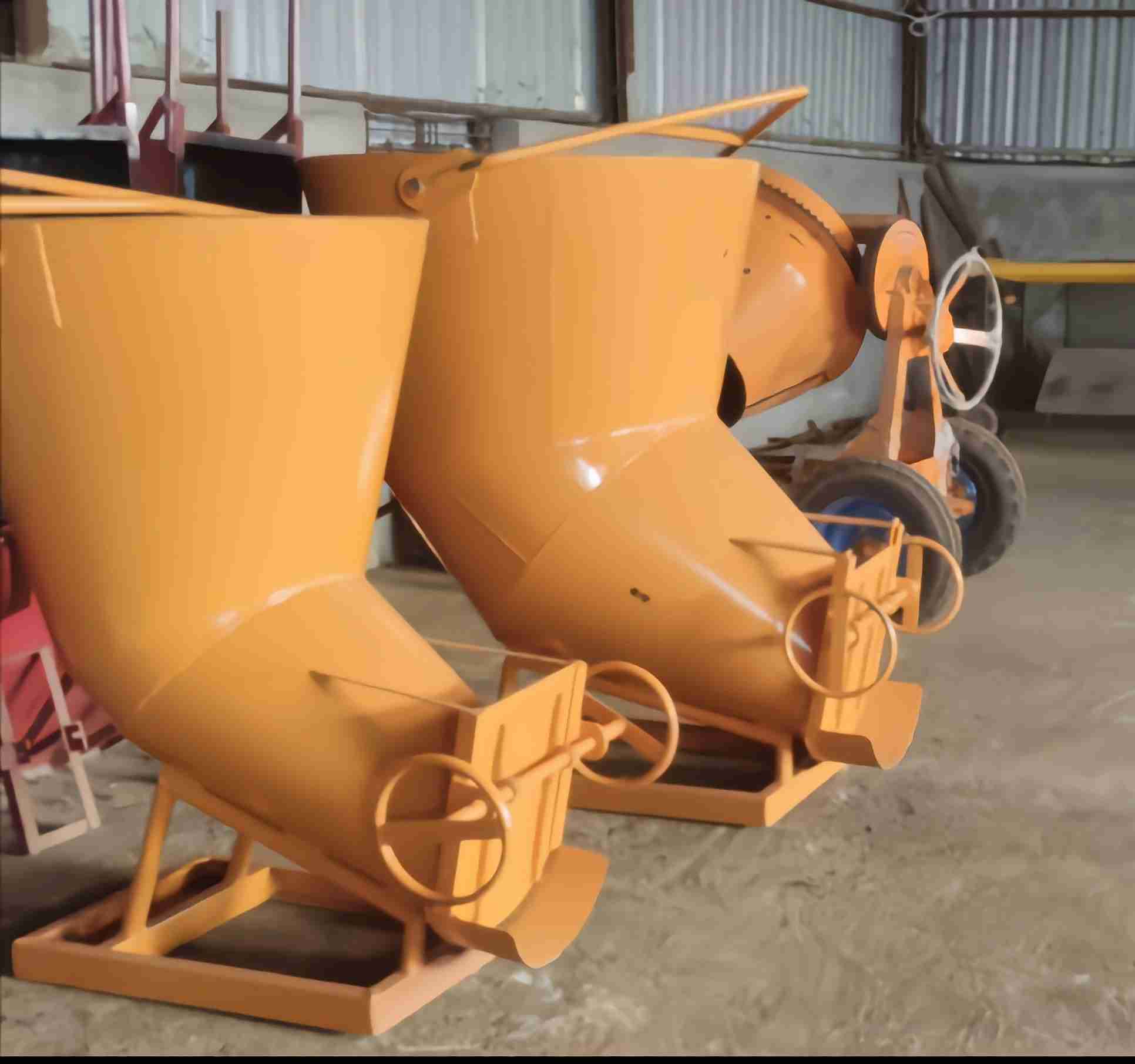 Concrete bucket  image