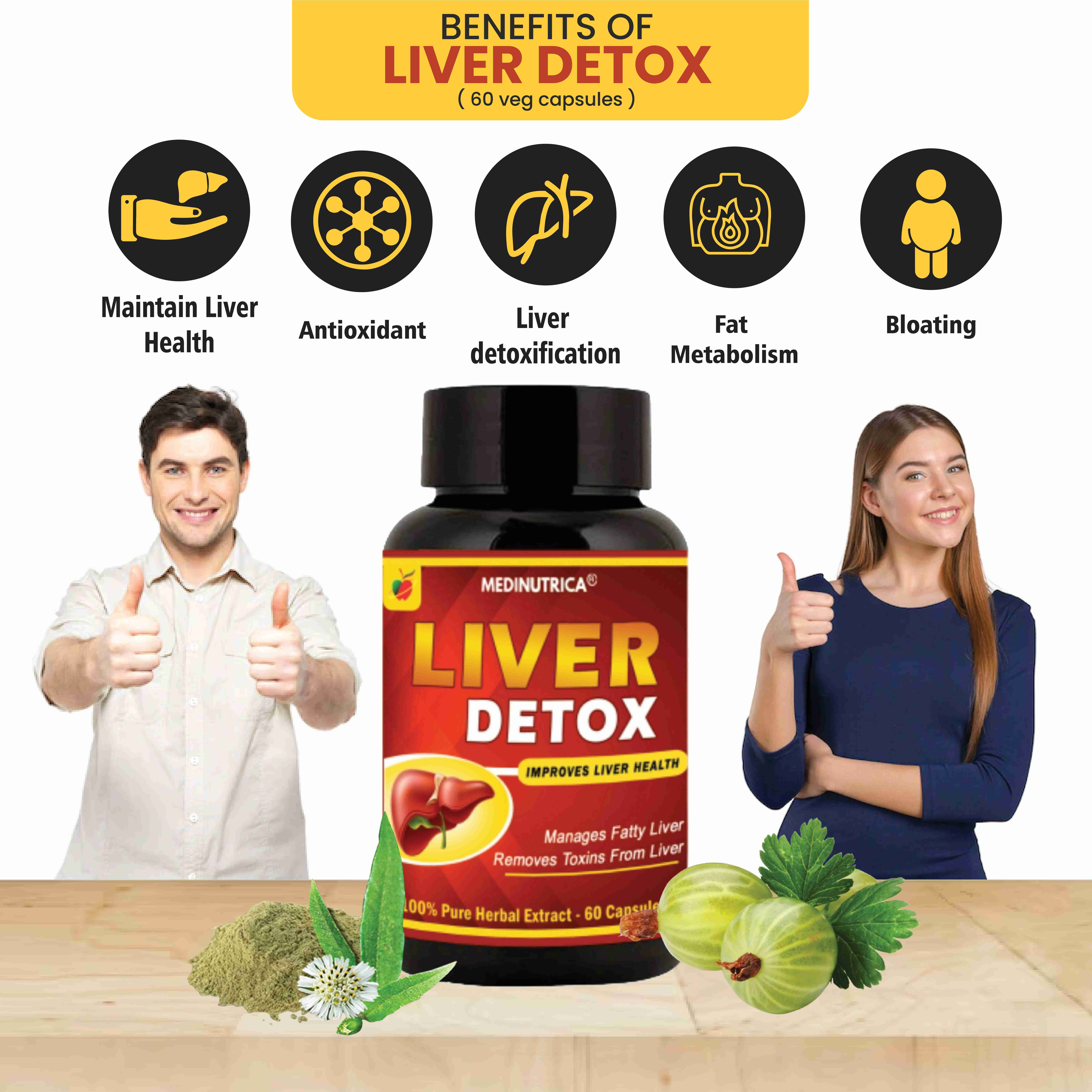 Liver Detox 60 Veg Capsules image
