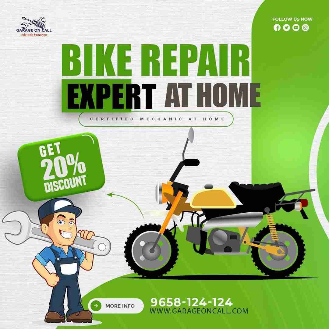 Bike Repair At Your Doorstep. image