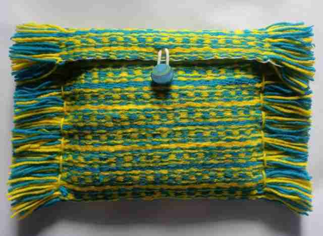 Hand Woven Woollen Hand Purse