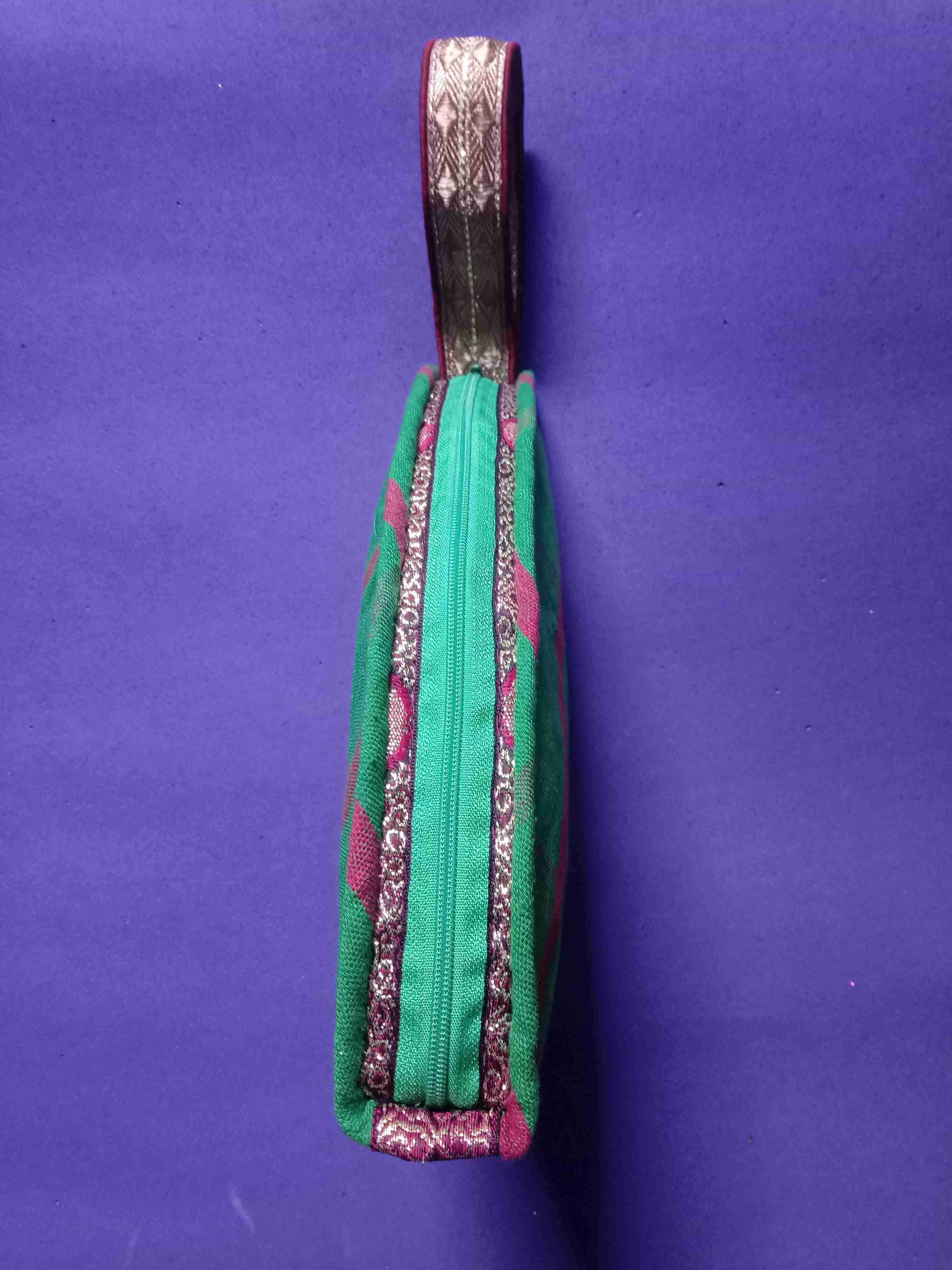 Cotton Triangle Handbag/Pouch  image