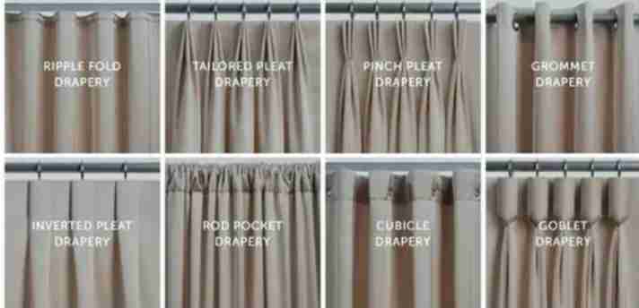 1 pc Solid Plain Curtain or Parda Stitching  image