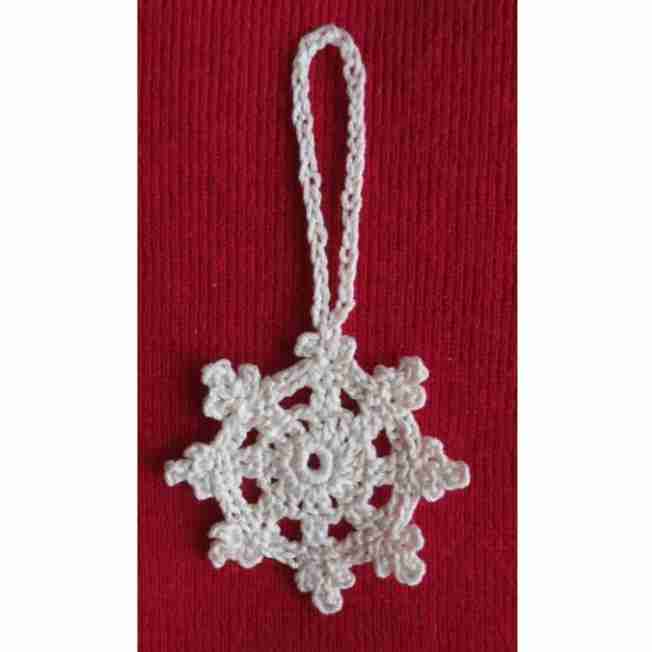 Snowflake Keychain
