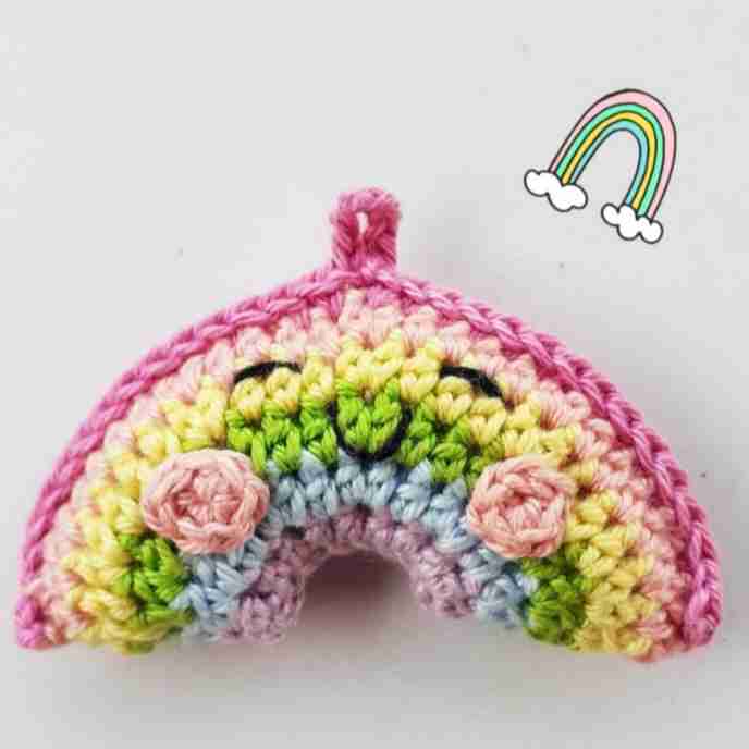 Rainbow Keychain